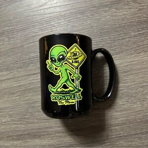 Black Roswell Alien Mug